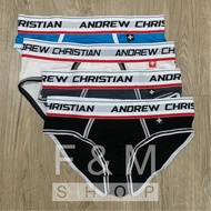 กางเกงในชายเสริมเป้า  | Andrew Christian ทรงBrief เป้าตุงโดดเด่น ผ้านิ่มมาก