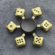 Đồng Hợp Kim Kim Loại Fidget Spinner Tắt Tiếng Mang Tay Spinner Đầu Ngón Tay Con Quay Giảm Căng Thẳn