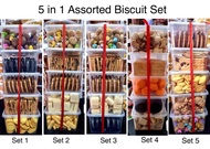 5 in 1 assorted biscuits for only 160php square tub 500ml