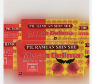 Pil -Merah-Delima-Pil-Ramuan Shin She Original Obat Herbal Asam Urat