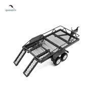 Black RC Car Metal Hitch Mount Trailer Upgrade Parts Accessories for 1/24 RC Trx4m Scx24 Fms24 FMS18