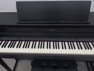 Roland wooden keys digital piano hp704 with bench