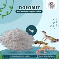 MORA Dolomite Sand 1000gr | Gecko, Reptile, Tortoise Bedding Substrate Calcium 100% Smooth