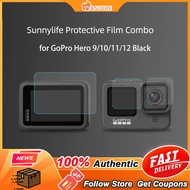 【NEW】Sunnylife Protective Film Combo Tempered Glass Lens Film Front Back Screen Protector for GoPro Hero 9/10/11/12