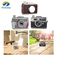 Perfeclan Stainless Steel Flask Hip Flask Mini Drinking Flask Camera Shaped Drink Flask