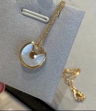 Cartier Amulette de Cartier系列 頸鏈 女款 金色902(貨號：hpoexk)