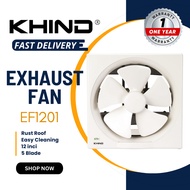 KHIND 12" EXHAUST FAN EF1201 DINDING TYPE
