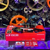 MONO DB - 2 LINE BY RACINGBOY 208MM BLACK ( RCB ORIGINAL )