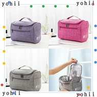 YOHII Cosmetic Bag Women Portable Large Capacity Travel Organiser Bag