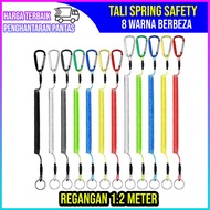 Elastic Rope Spiral Spring Wayar Grip Playar Mancing Anti Lost Fumble Steel Spring Wire Fishing acce