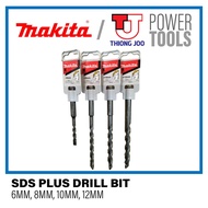 Makita SDS-Plus Hammer Drill Bit Set 4pcs (6,8,10&amp;12mm)