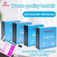 Voonline Aquarium Water Test PH Tester /Ammonia Tester /Nitrite No2 Tester/Nitrate NO3/Chlorine CL