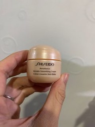Shiseido 深層活膚抗皺乳霜 15ml 50ml BENEFIANCE Wrinkle Smoothing Cream 日霜 晚霜 面霜 貨裝 旅行裝 soothing