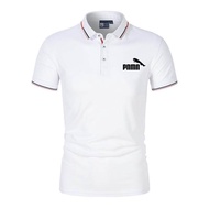 Summer Men's Summer Business Casual POLO Shirt Lapel Short Sleeve T-shirt