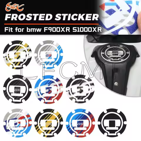 Motorcycle PVC Tank Cap Protector Sticker Gas Oil Cap Cover Decals Fit for BMW R1200GS 13-17 K1300GT