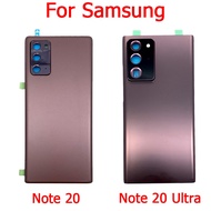 Original New For Samsung Galaxy Note 20 / Note 20 Ultra Battery Cover Door Back Housing Rear Case Re
