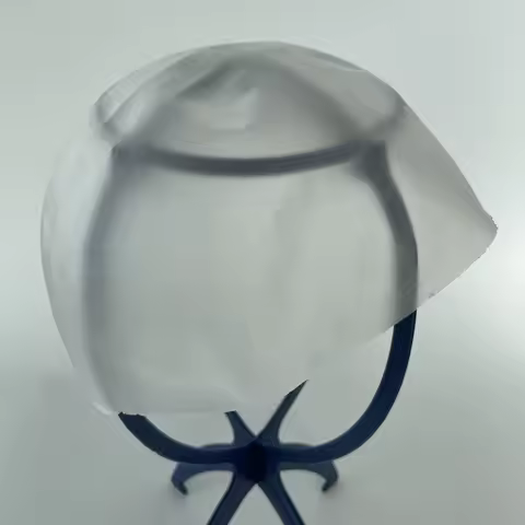 Biofilm Pu Skin Cap for Making Men's Toupee Topper Hair Injection Wigs
