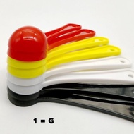 Sudu penyuyat (1g)/Milk Powder Spoon Measuring Spoon Powder PP Powder Color Food Grade Plastic Spoon