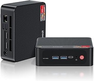 Beelink Mini PC AMD Ryzen 7 5800H (8C/16T, up to 4.4GHz), 32GB DDR4 500GB NVME M.2 SSD, SER5 Mini De