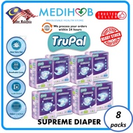 TRUPAL SUPREME Standard Adult Diapers Lampin Dewasa TAPE 80pcs