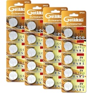 20Section GutAlkaLi CR2032 3V Battery CR2032Button Battery（Lithium Button Cell Battery - 3Volt Batte