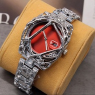 Jam Tangan Anggur Seks Bertentangan Bergaya Gaya Alabaster Retro Y2k Jam Tangan Amerika Eropah Berbe