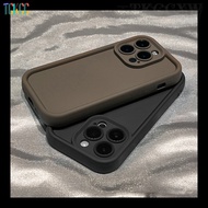 Simple Solid Color emery sand Phone Case For Realme C65 C63 C61 C21Y C25Y C20 C15 C11 C17 5 5i 5s 6i