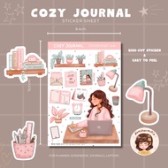 Cozy Journal Sticker Sheet | Planner Stickers | Journal Stickers |Yumcharmstix JS-024