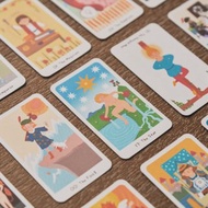 原創插畫塔羅牌 偉特糖塔羅迷你盒 附初學者說明書塔羅解析