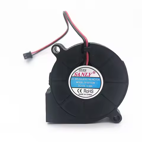 SANLY SF5015SL 12V 24V 0.06A 5cm 5015 50x50x15mm Industrial Blower For Humidifier Server Cooling Fan