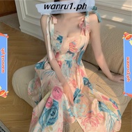 Hawaian Hawaiian Dress For Women Flowy Casual Trendy Fairy Korean Style Modern Filipiniana Elegant P