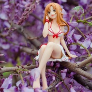 Anime Sword Art Online Yuuki Asuna Noodle Stopper Sexy Girls PVC Action Figure Model Toys sXqk