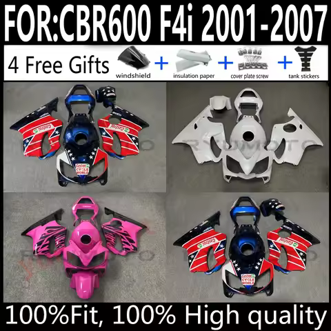 CBR600 F4i 2001-2007 Fairings Kit For Honda CBR 600 F4i ABS Bodywork Aftermarket Fairing Set Full Bo