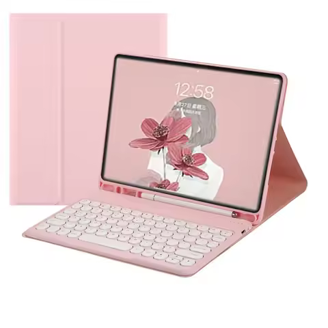 Keyboard Case For Samsung Galaxy Tab A11 8.7 inch 2025 SM-X133 SM-X135 Magnetic Keyboard Cover For S