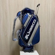 全新免運【KASCO】日本知名品牌 高爾夫質感球袋（寶藍）有誠可議