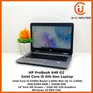 HP PROBOOK 640 G2 INTEL CORE I5-6300U VPRO 8GB RAM 256GB SSD USED LAPTOP REFURBISHED NOTEBOOK