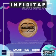 INFINITAP-Share with a TAP-Social Media Smart Tap | IT-TD010 NXP Chip NTAG213 30mm clear epoxy with 