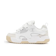Champion Playful Puffy Shoes Low top Skateboard Shoes Womens White Gray U3DFCTW06A4