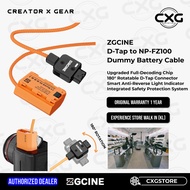 ZGCINE D-Tap to FZ100 Dummy Battery Cable (DT-FZ100)