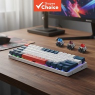 Machenike K500 B61 60% Mechanical Keyboard RGB Backlit Hot-swappable Wired Gaming Model  Machenike K