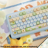 PBT Keycap MCA Sunflower Personality Original Keycap Colorful Summer Mechanical Keyboard Keycap Adap
