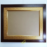 Ready Stock Fiber Wood Frame 8R 8R+ 8RW A4 10R 11R A3 12R Acrylic Brown Chocolate Gold Picture Gradu