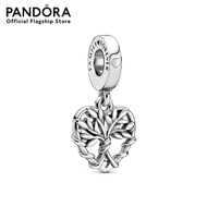 Pandora Family tree sterling silver dangle เครื่องประดับ จี้ชาร์ม ชาร์มกวางคริสต์มาส ชาร์มเงิน เงิน ชาร์มสร้อย