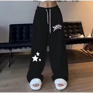 BATTLE KID STAR Y2K Motif Pants Women's Oversized Culottes Y2K Pants | Women's Culottes Loose pants