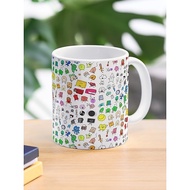 BFDI All Characters (Transparent) Coffee Mug