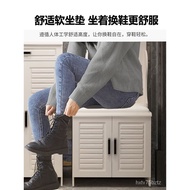 Doorway Shoe Cabinet Household Simple Modern Hall Cabinet Multi-Functional Large Capacity Shoe Cabinet with Hanger Shoe