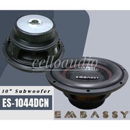 Subwoofer 10 Inch Embassy ES-1044 Double Coil Embassy 10" ES 1044