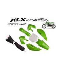 ชุดสี กาบ เฟรม เปลือกวิบาก พร้อมเบาะ ถังน้ำมัน KLX KSR KSR110 KX65 วิบาก CRF110 วิบากไทยแลนด์ ชุดสีว