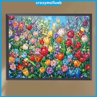 Tulip 5D DIY Partial AB Full Square Drill Diamond Art Kit 27.56x21.65inch for Adults Home Decor [Cra