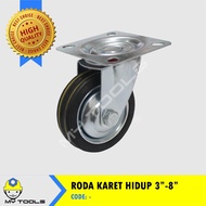 IDEKU 8" LIVE RUBBER WHEELS